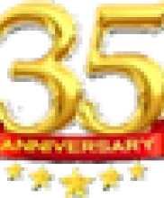 Thirty-fifth anniversary banner